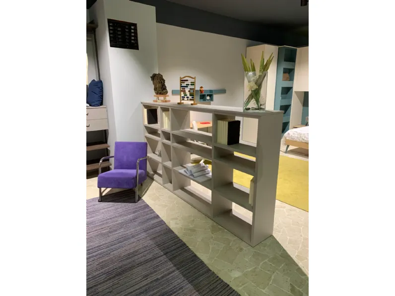 Libreria Bifacciale Mistral in stile moderna in offerta