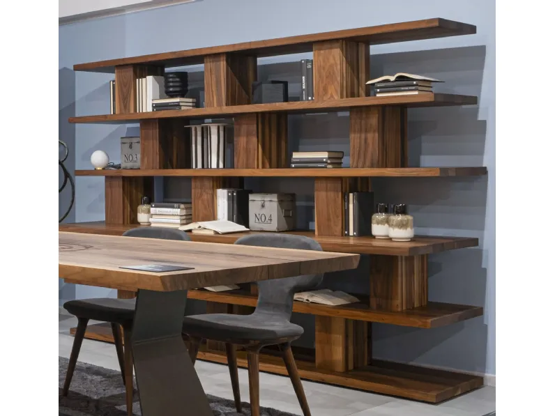 Libreria modello Bookshelf di Riva 1920 a prezzo riservato 