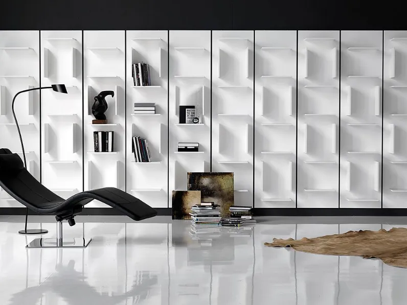 Libreria Cattelan italia in legno in Offerta Outlet: scopri Fifty