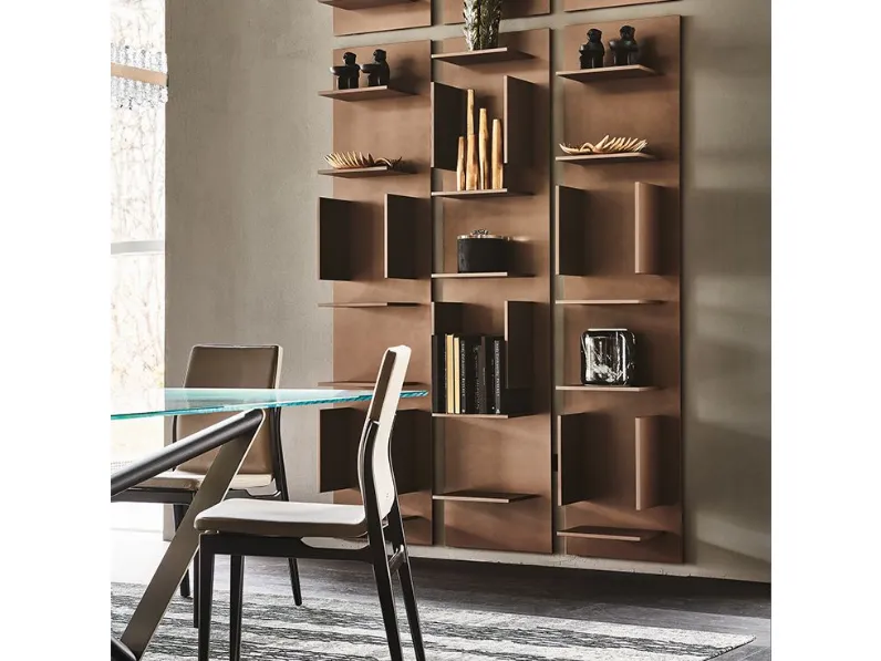 Libreria Fifty in stile design di Cattelan italia in OFFERTA OUTLET 