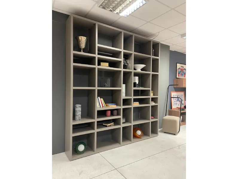 Libreria Santalucia in laminato opaco in Offerta Outlet: scopri Gs210