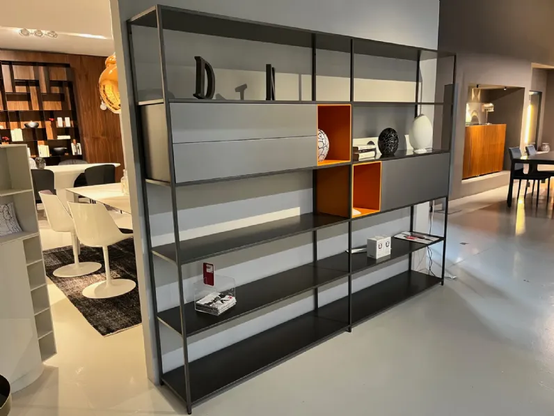 Libreria Minima 3.0 stile design di Mdf in offerta