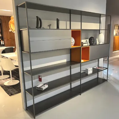 Libreria Minima 3.0 stile design di Mdf in offerta