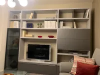 Libreria Seta stile design di Maronese acf scontata del 40%