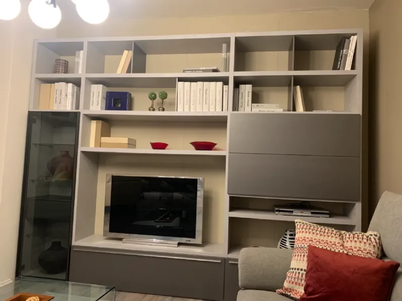 Libreria Seta stile design di Maronese acf scontata del 40%