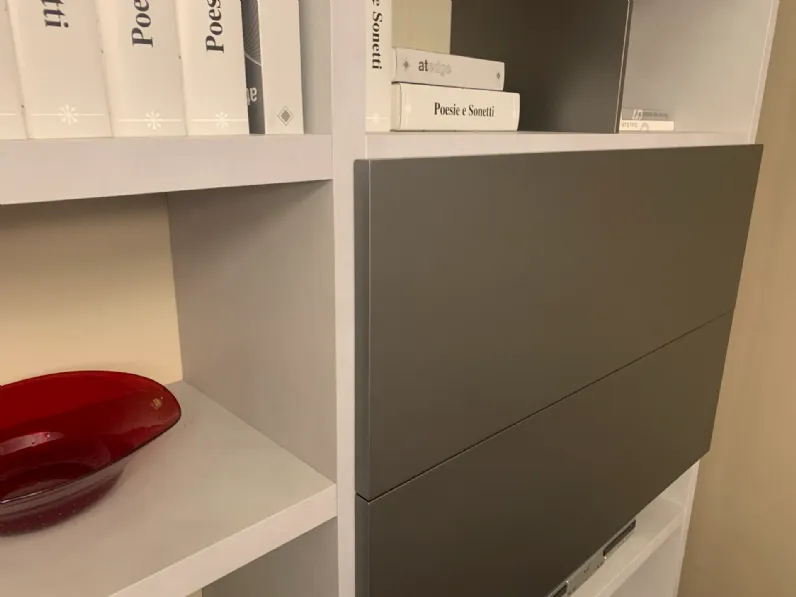 Libreria Seta stile design di Maronese acf scontata del 40%