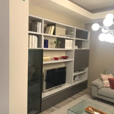 Libreria Seta stile design di Maronese acf scontata del 40%