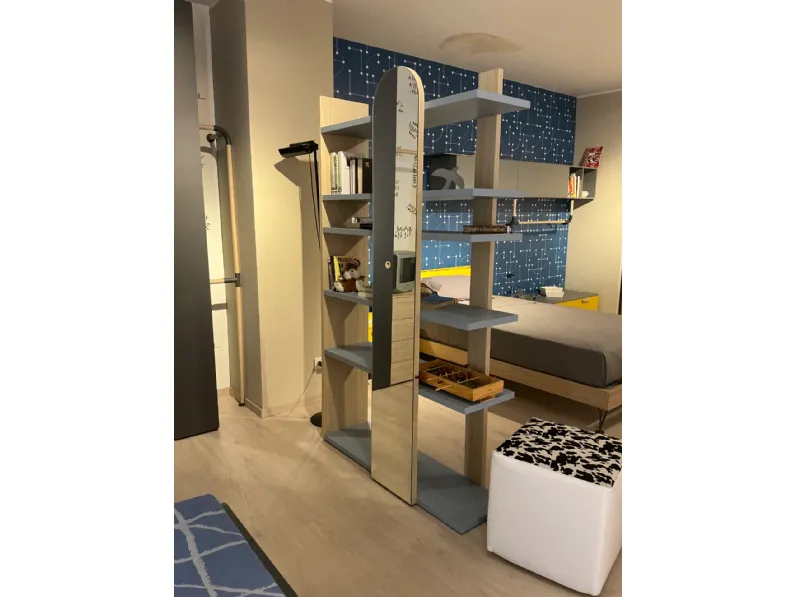 Libreria Nidi in laminato opaco scontata -50%: scopri Surfy