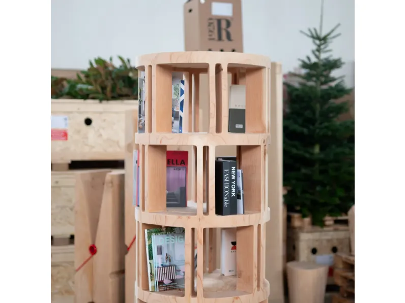 Libreria Torre lignea stile design di Riva 1920 in offerta