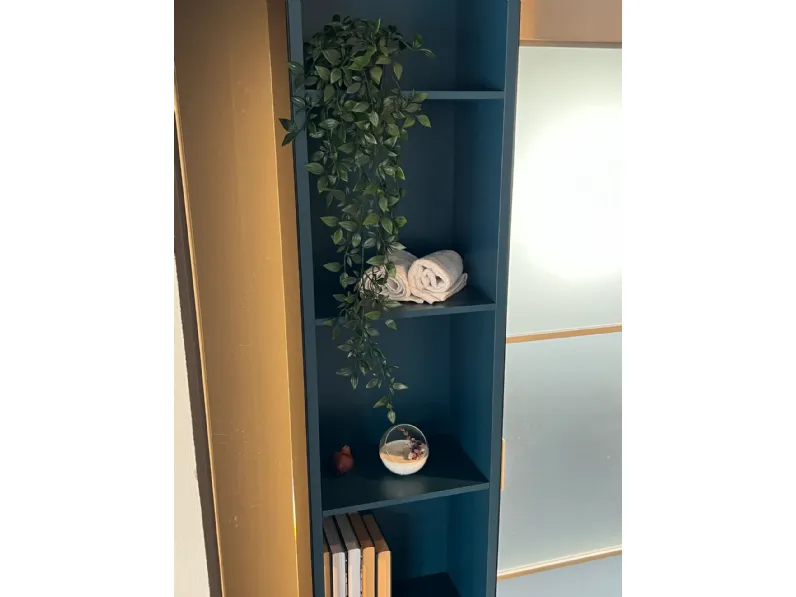 Libreria Lago in vetro scontata -45%: scopri Twist bookshelf