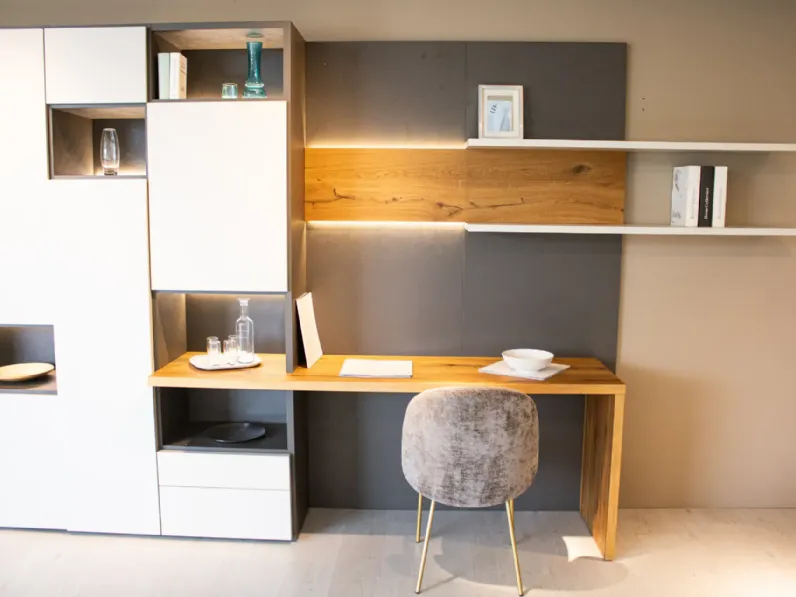 Libreria Modo Sangiacomo in stile moderna a prezzi outlet