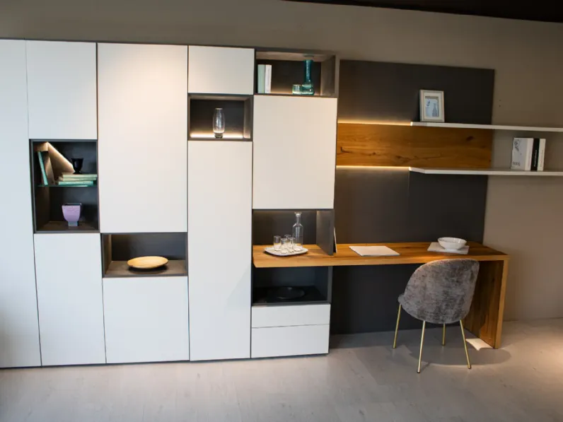 Libreria Modo Sangiacomo in stile moderna a prezzi outlet