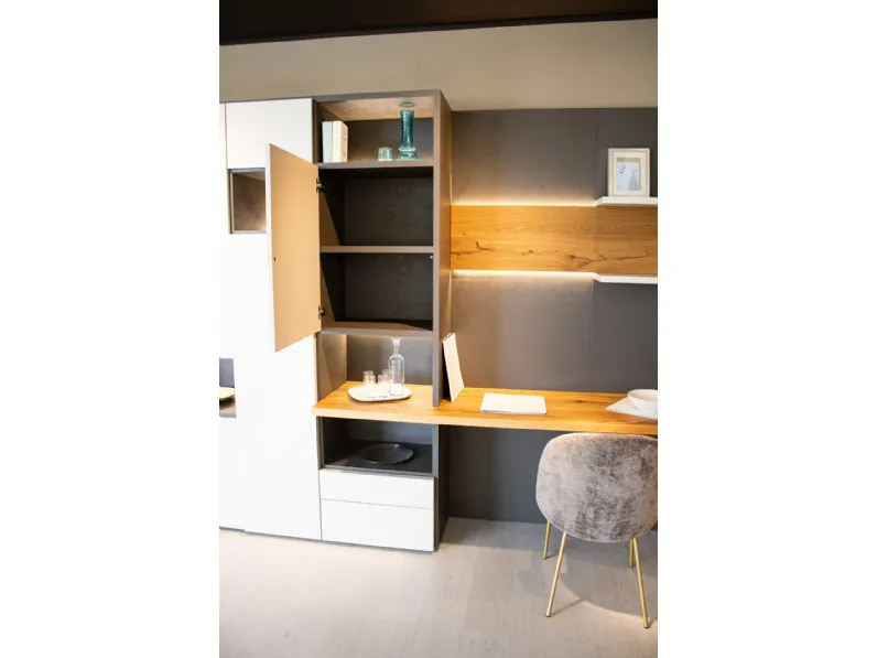 Libreria Modo Sangiacomo in stile moderna a prezzi outlet