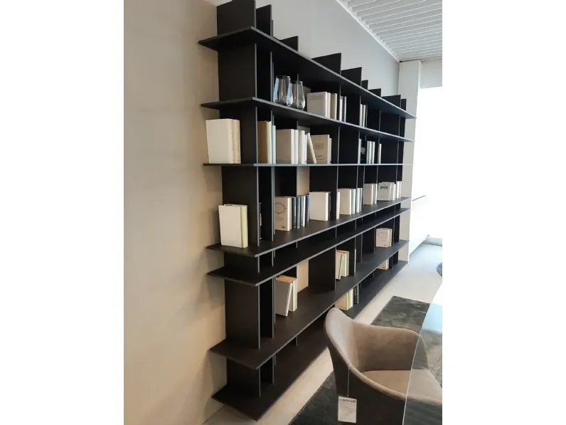 Libreria Blade stile design di Modulnova scontata