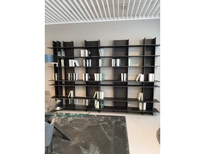 Libreria Blade stile design di Modulnova scontata