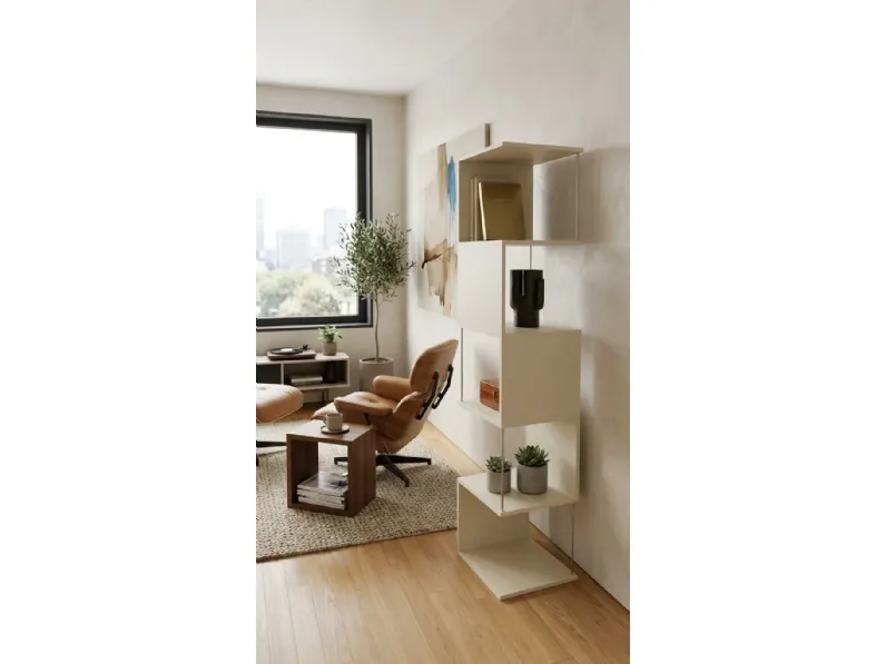 Libreria Kaleidos stile design di Mya design scontata del 30%