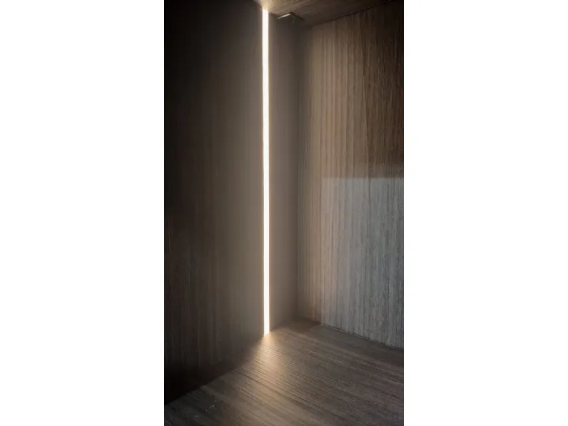 Libreria Novamobili in laminato materico a prezzo Outlet: scopri Living system