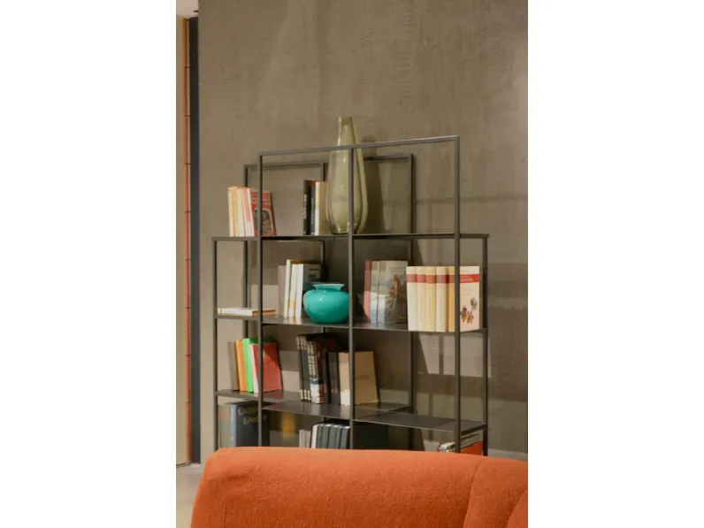 Libreria Optic stile moderna di Bonaldo scontata del 42%