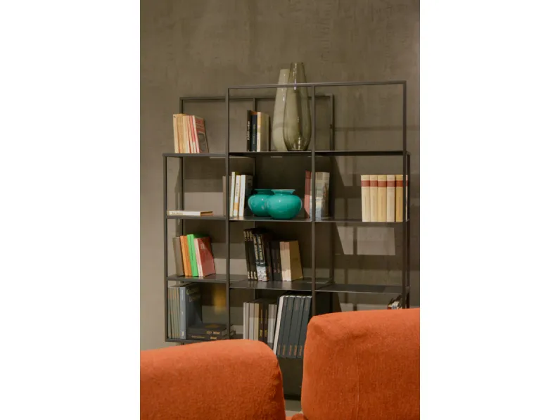 Libreria Optic stile moderna di Bonaldo scontata del 42%