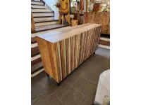 Libreria Credenza line 3 ante  stile design di Outlet etnico scontata del 31%