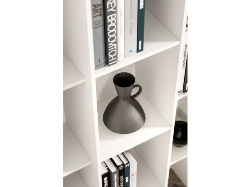 Libreria Ozzio in laccato opaco a prezzo Outlet: scopri Byblos