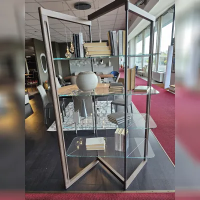 Libreria Ozzio in legno scontata -30%: scopri Panto 