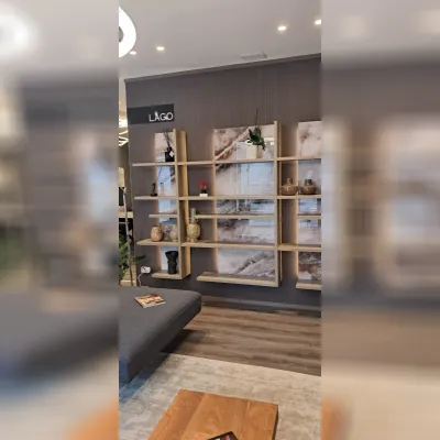 Libreria Pentagram stile design di Lago scontata del 40%