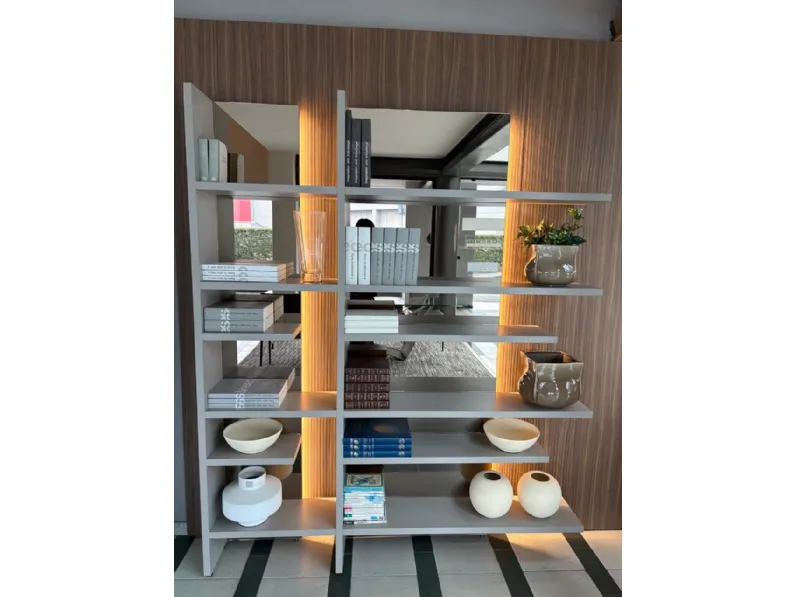 Libreria Lago in laminato opaco scontata -30%: scopri Pentagram