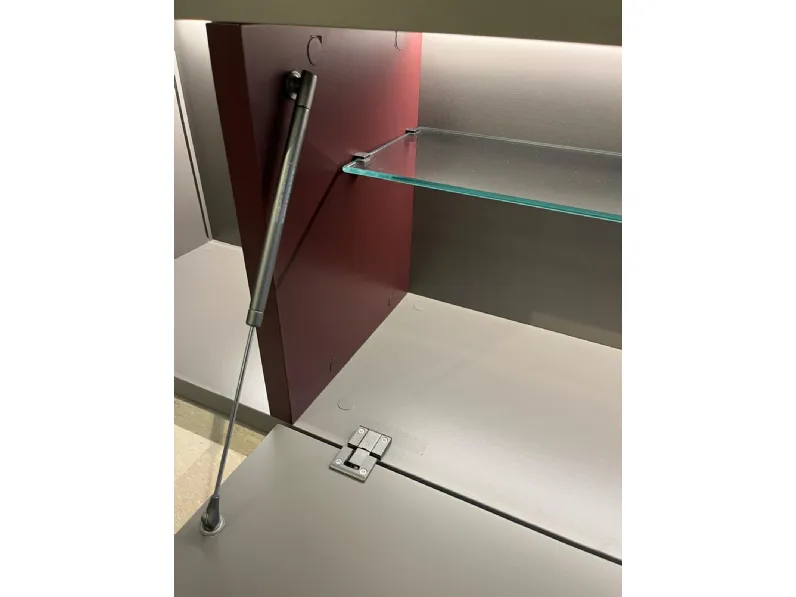 Libreria Pianca in laminato materico a prezzo Outlet: scopri Spazioteca