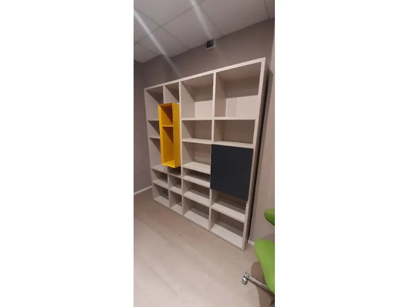 Libreria Spazioteca stile moderna di Pianca scontata del 48%