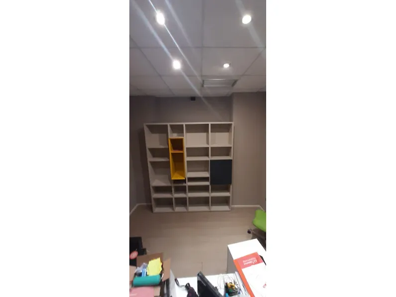 Libreria Spazioteca stile moderna di Pianca scontata del 48%