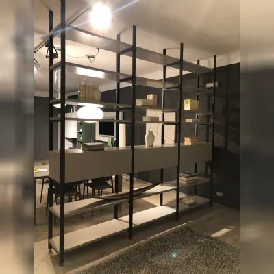 Libreria Pontile stile design di Novamobili scontata del 50%