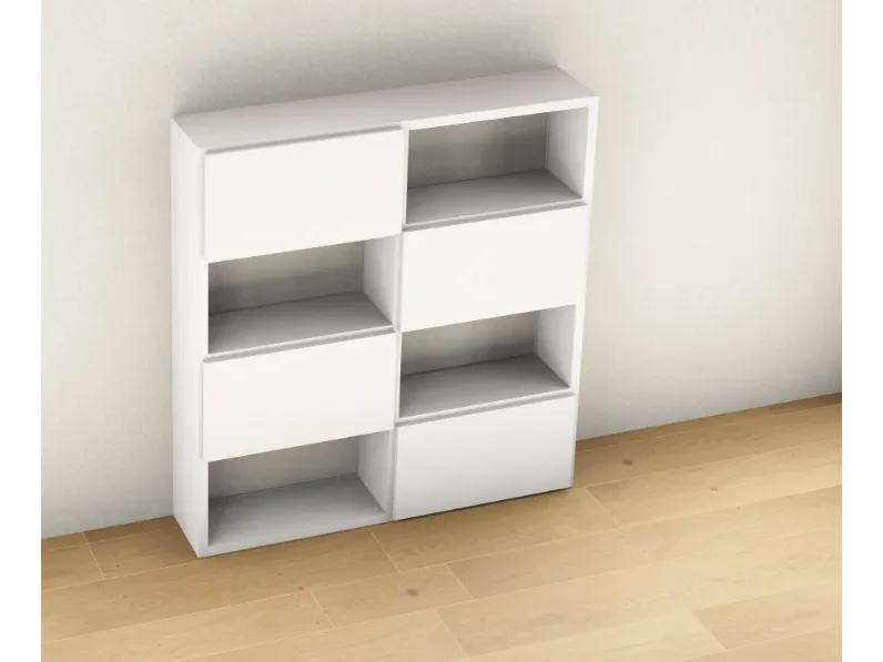 Libreria modo  Sangiacomo in stile design con forte sconto