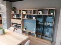 Libreria Slim - speed stile moderno di Dall'agnese in Offerta Outlet