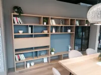 Libreria Slim - speed stile moderno di Dall'agnese in Offerta Outlet