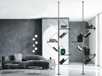 Libreria Cattelan italia in metallo scontata -30%: scopri Spinnaker