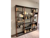 Libreria Status Scavolini in stile design a prezzi outlet