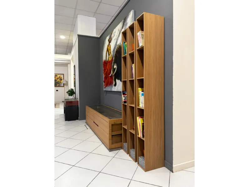 Libreria Achille stile design di Tisettanta in Offerta Outlet