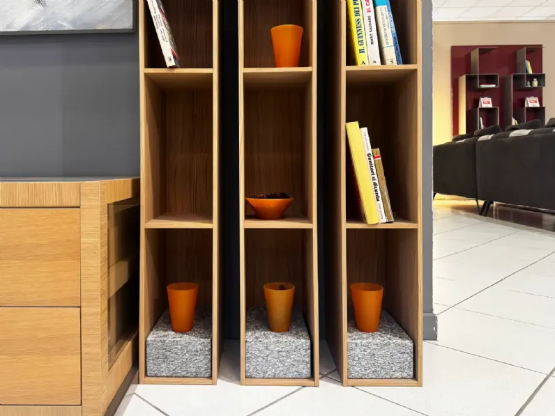 Libreria Achille stile design di Tisettanta in Offerta Outlet