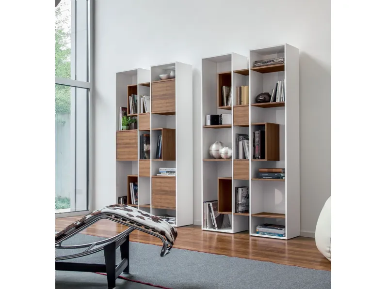 Libreria Abaco stile design di Tonin casa in offerta