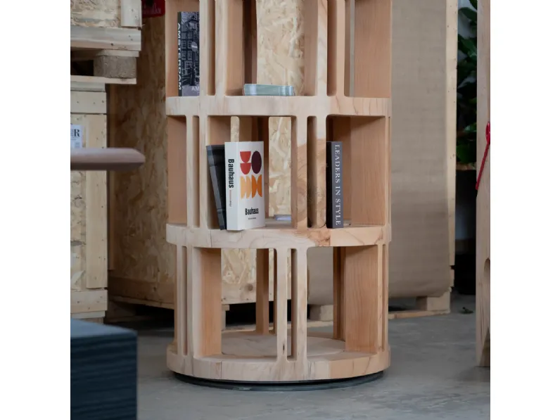 Libreria modello Torre lignea di Riva 1920 a prezzo Outlet
