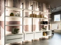 Libreria Santalucia in laminato materico in Offerta Outlet: scopri Urban