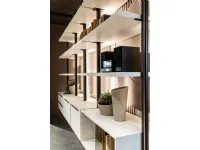 Libreria Santalucia in laminato materico in Offerta Outlet: scopri Urban