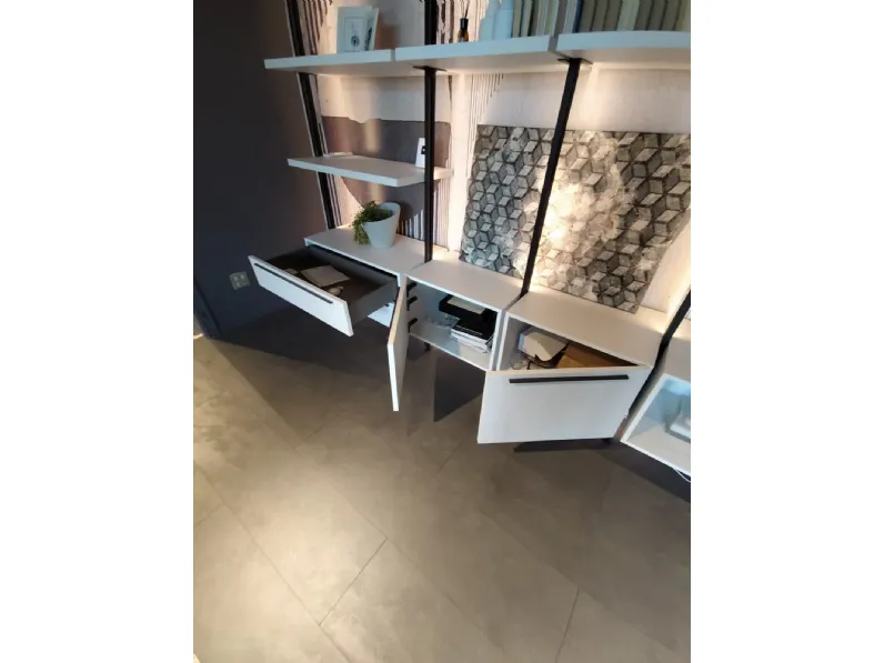 Libreria Santalucia in laminato materico in Offerta Outlet: scopri Urban