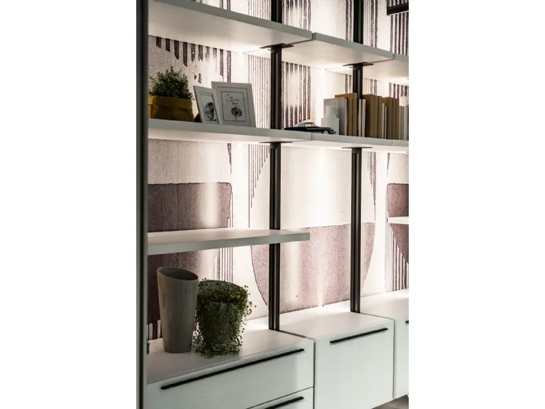 Libreria Santalucia in laminato materico in Offerta Outlet: scopri Urban
