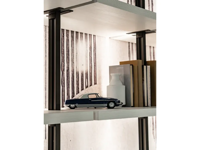 Libreria Santalucia in laminato materico in Offerta Outlet: scopri Urban
