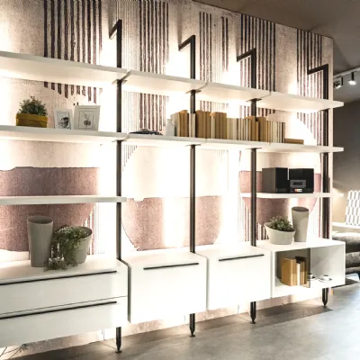 Libreria Santalucia in laminato materico in Offerta Outlet: scopri Urban