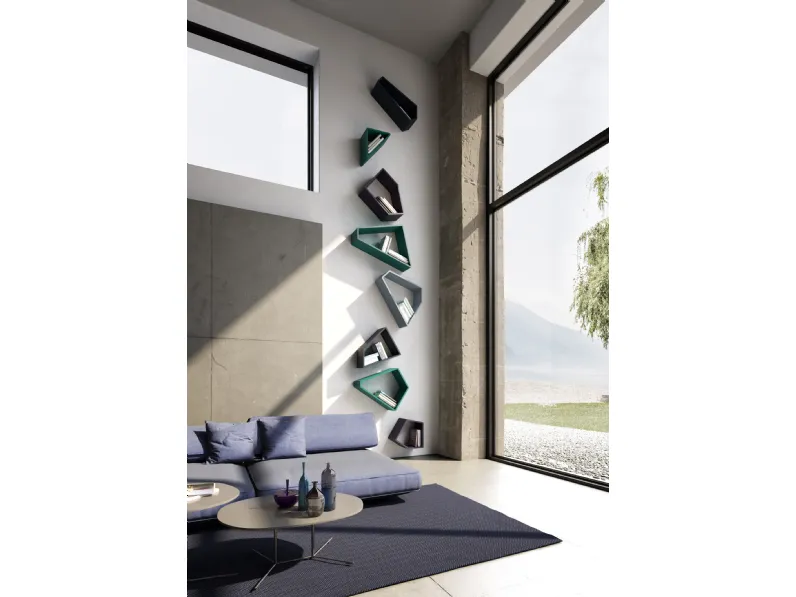 Libreria Space stile design di Voltan scontata del 22%