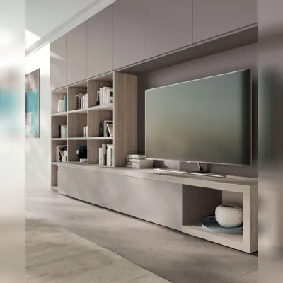 Libreria Yad 23 Orme in stile design con forte sconto