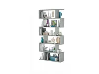Libreria Collezione esclusiva in laminato materico a prezzo Outlet: scopri Zig zag colonna